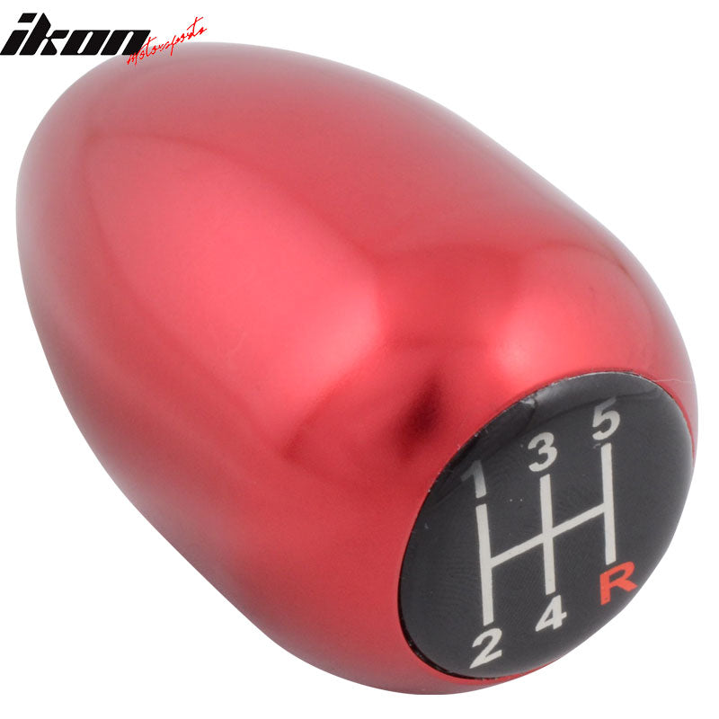 Red M10 X 1.5 Manual MT Transmission T-R Gear Shift Knob For VW Golf