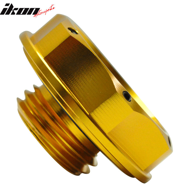 6 Angle Anodized Gold JD Engine Oil Filler Tank Cap Cover Civic EK