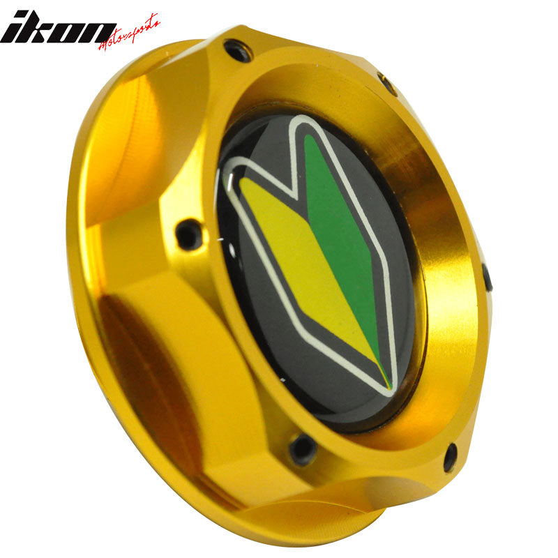 6 Angle Anodized Gold JD Engine Oil Filler Tank Cap Cover Civic EK