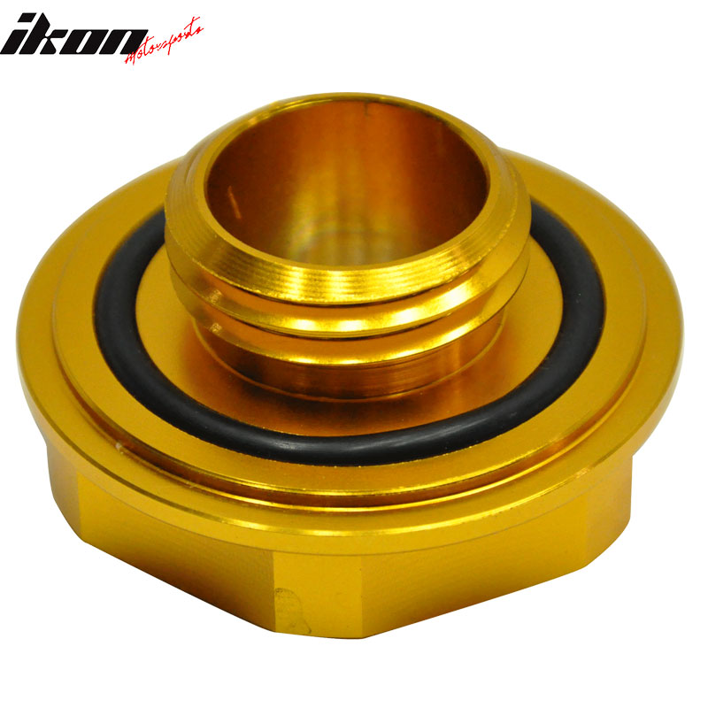 6 Angle Anodized Gold JD Engine Oil Filler Tank Cap Cover Civic EK