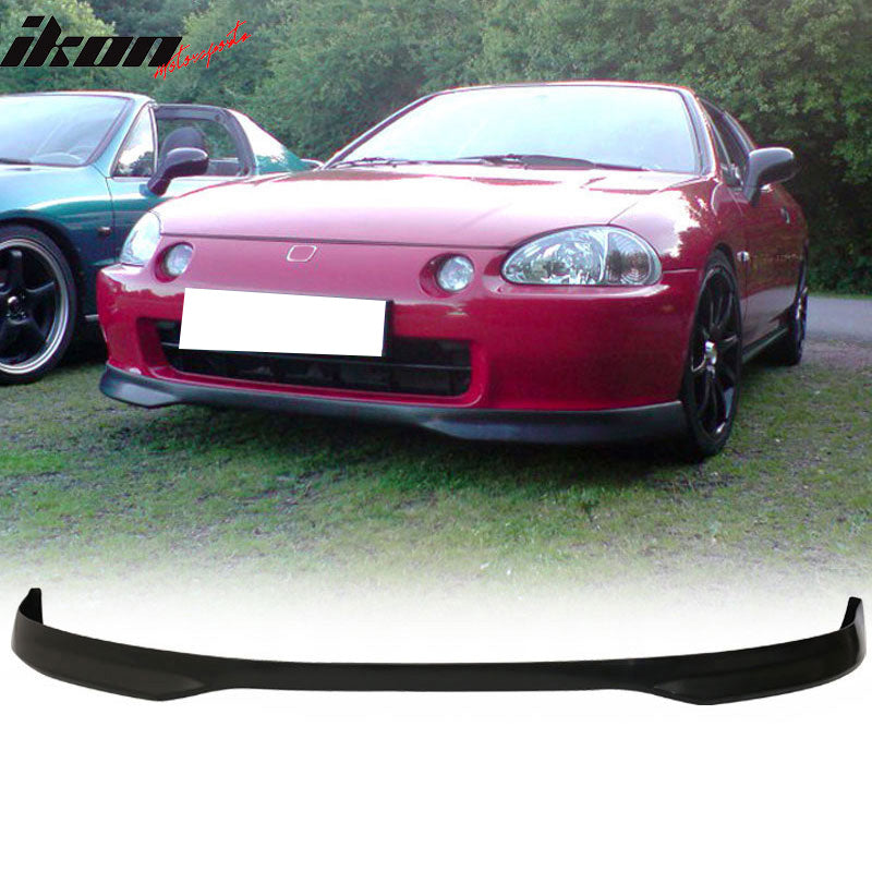 Fits Honda Civic 96-98 T-R PP Front Bumper Lip + Sun Window Visor