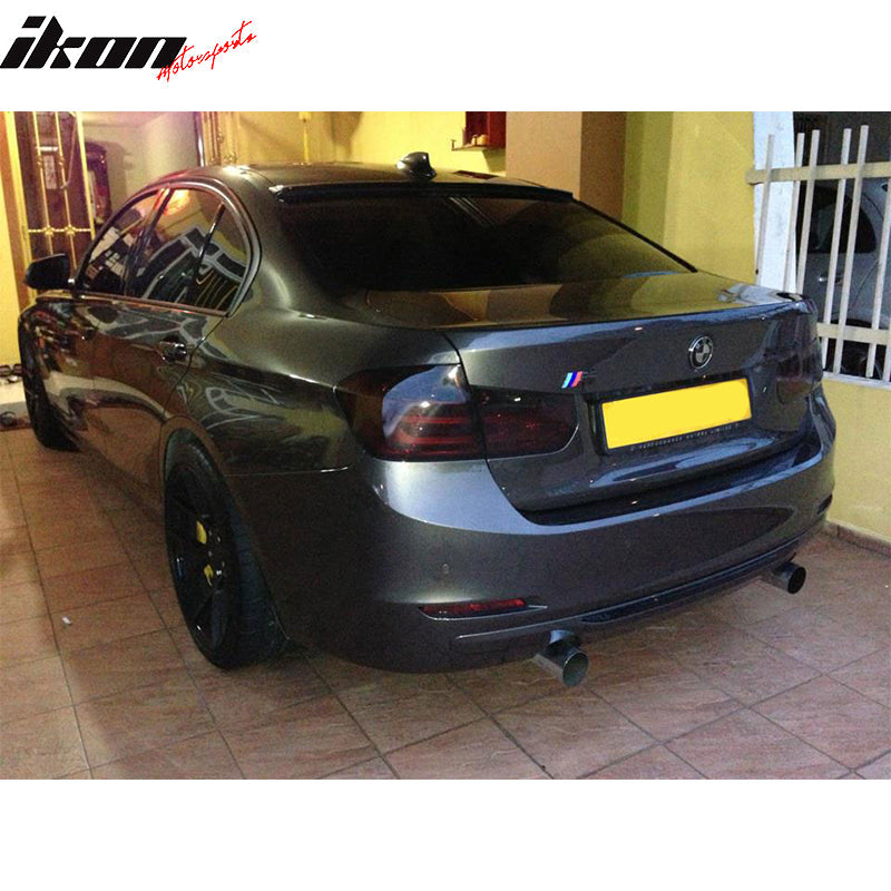 2012-2018 BMW F30 3-Series Sedan A Style Roof Spoiler ABS Painted