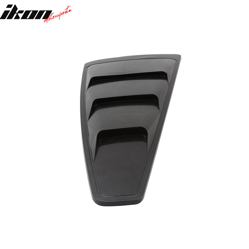 2005-2014 Ford Mustang 3 Vents Quarter Rear Side Window Louver ABS