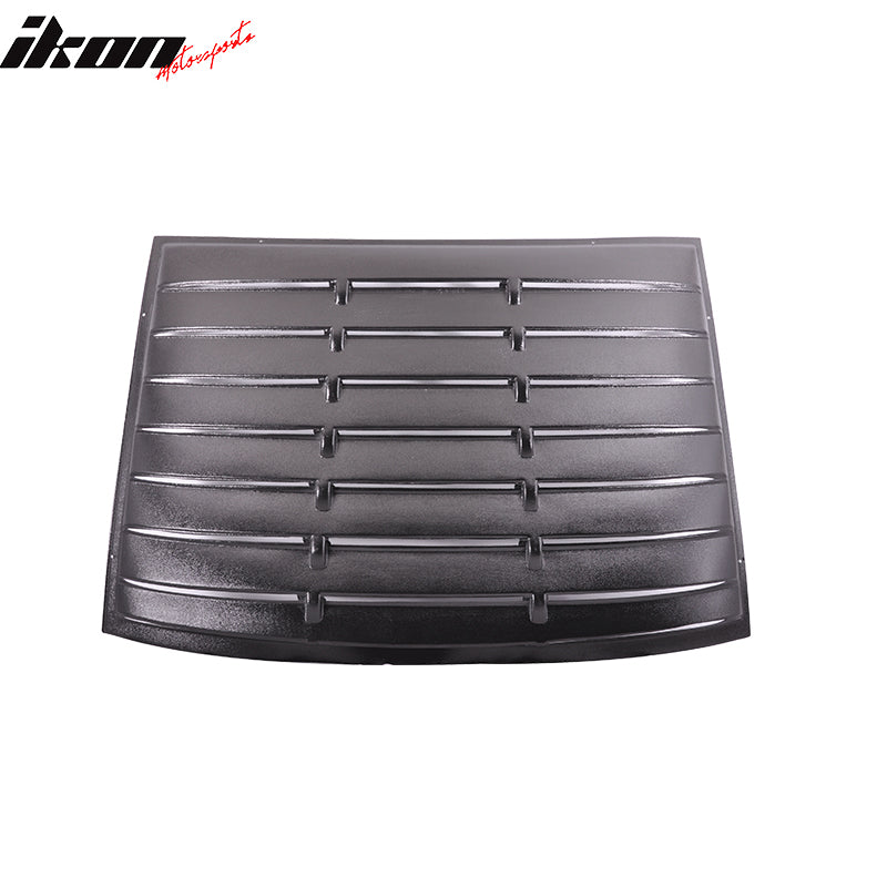 2005-2014 Ford Mustang 3 Vents Quarter Rear Side Window Louver ABS