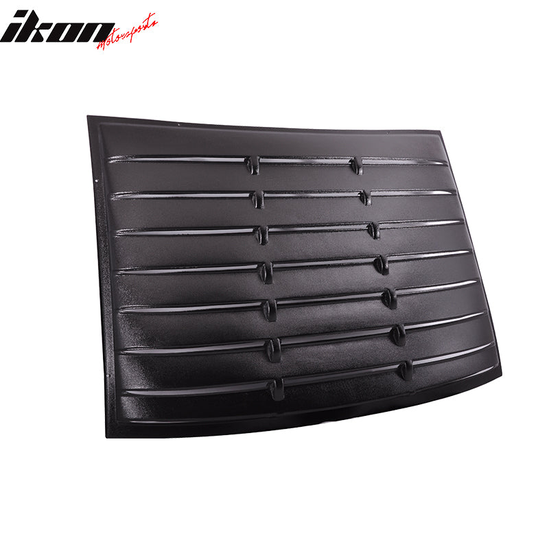 2005-2014 Ford Mustang 3 Vents Quarter Rear Side Window Louver ABS