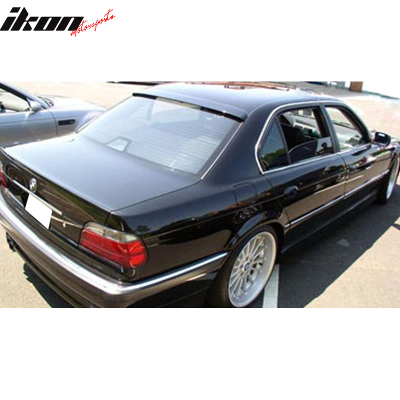 Fits 95-01 BMW E38 7-Series Sedan UnAC Roof Spoiler Wing