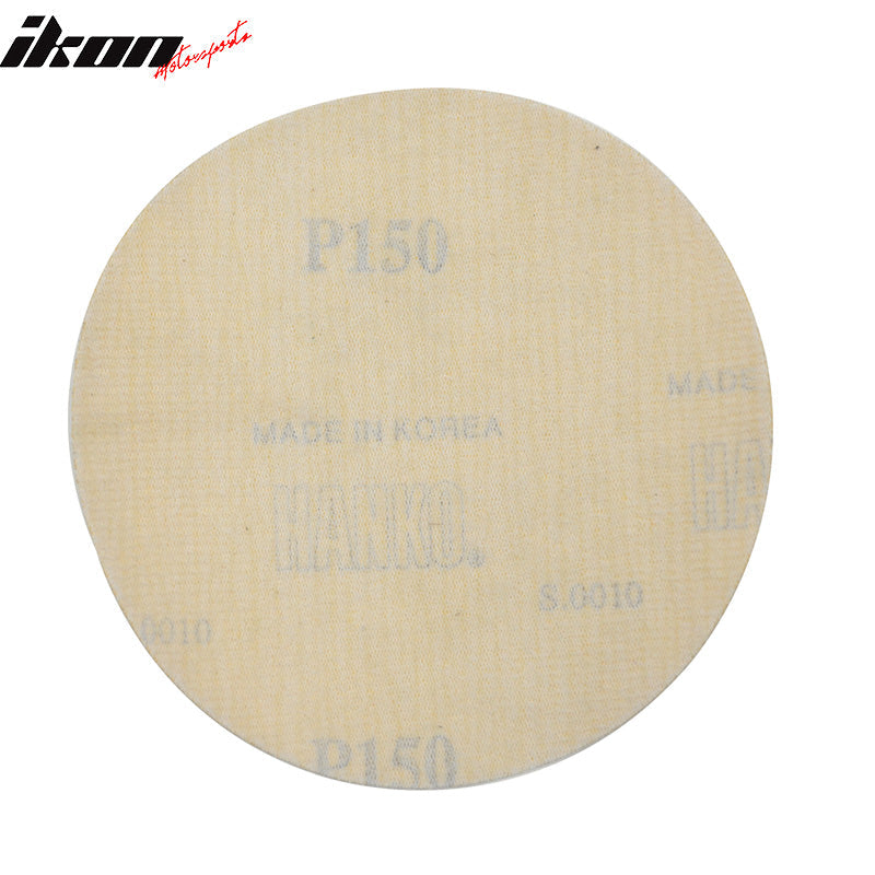 50PC Disc 150 Grit PSA 5" Sanding Paper Sheets Repair Sandpaper