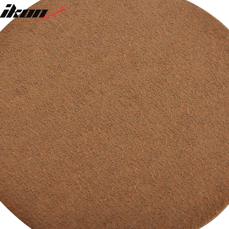 50PC 5" Wet Dry No Hole Sand Paper Disc 60 Grit Sanding Sandpaper