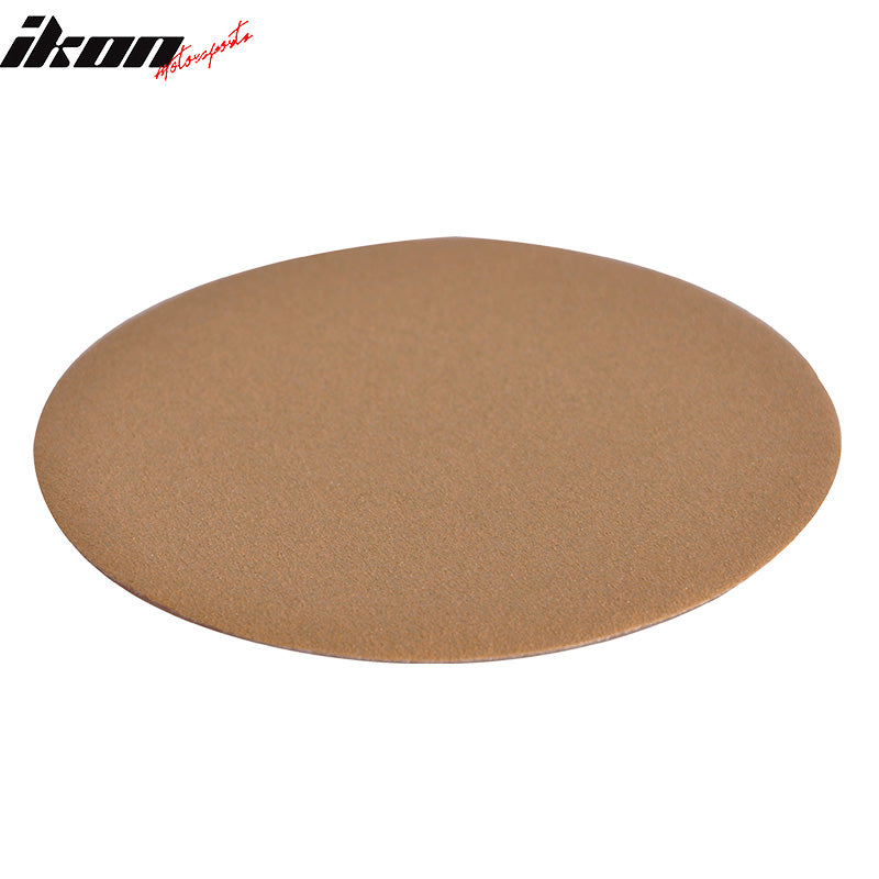 50PC 5" Wet Dry No Hole Sand Paper Disc 120 Grit Sanding Sandpaper
