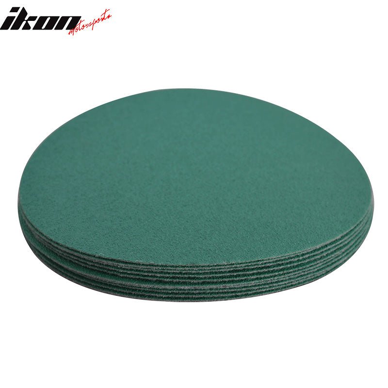 100PC 5" Wet Dry No Hole Sand Paper Disc 80 Grit Repair Sandpaper