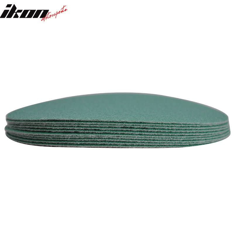 100PC 5" Wet Dry No Hole Sand Paper Disc 80 Grit Repair Sandpaper