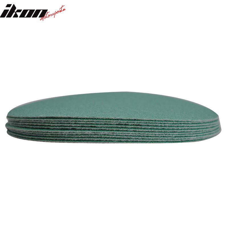 100PC 5" Wet Dry No Hole Sand Paper Disc 320 Grit Repair Sandpaper