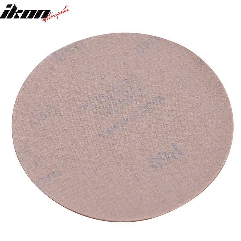 100PC 5" Dry No Hole Sand Sanding Paper 60 Grit Repair Sanding Disc