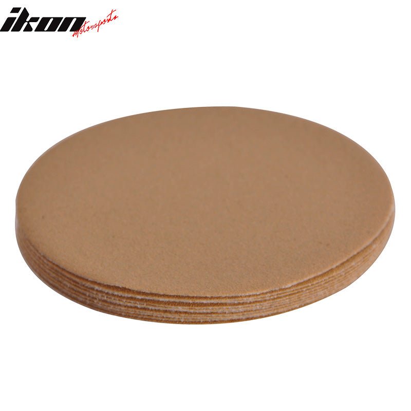 100PC 5" Dry No Hole Sand Sanding Paper 120 Grit Repair Sanding Disc