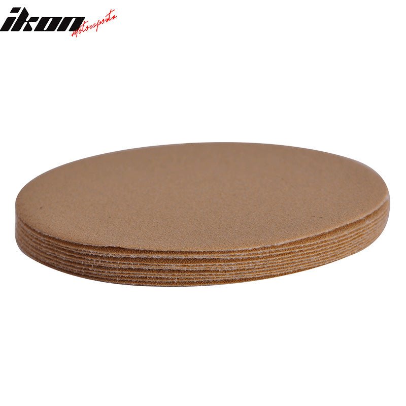 100PC 5" Dry No Hole Sand Sanding Paper 120 Grit Repair Sanding Disc