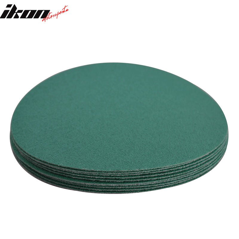100PC 5" Wet Dry No Hole Sand Paper Disc 120 Grit Repair Sandpaper