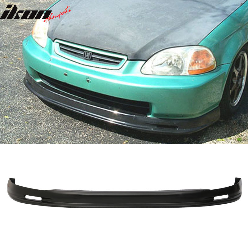 For Honda Civic 96-98 2 Mugen Front Rear Bumper Lip + MUG Front Grille