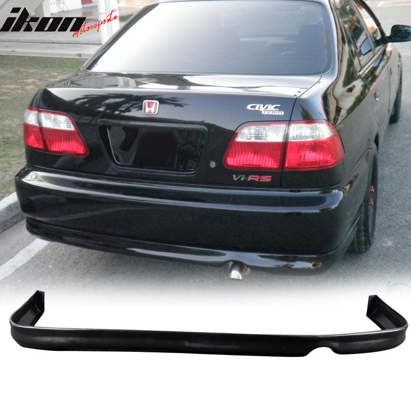 For Honda Civic 96-98 2 Mugen Front Rear Bumper Lip + MUG Front Grille
