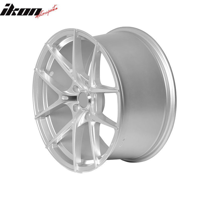 (4) 19X8.5 +35 5X114.3 5 Split Spoke Wheels Rims Replacement For Car