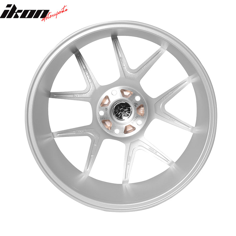 (4) 19X8.5 +35 5X114.3 5 Split Spoke Wheels Rims Replacement For Car