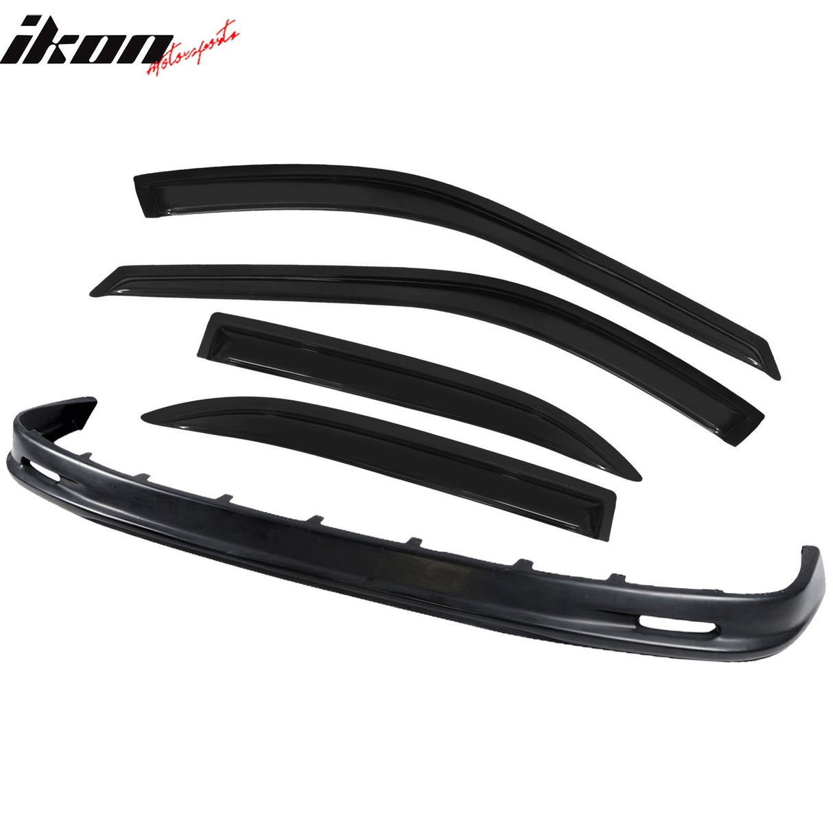 Fits 96-97 Honda Accord Mugen Front Bumper Lip + Sun Window Visor