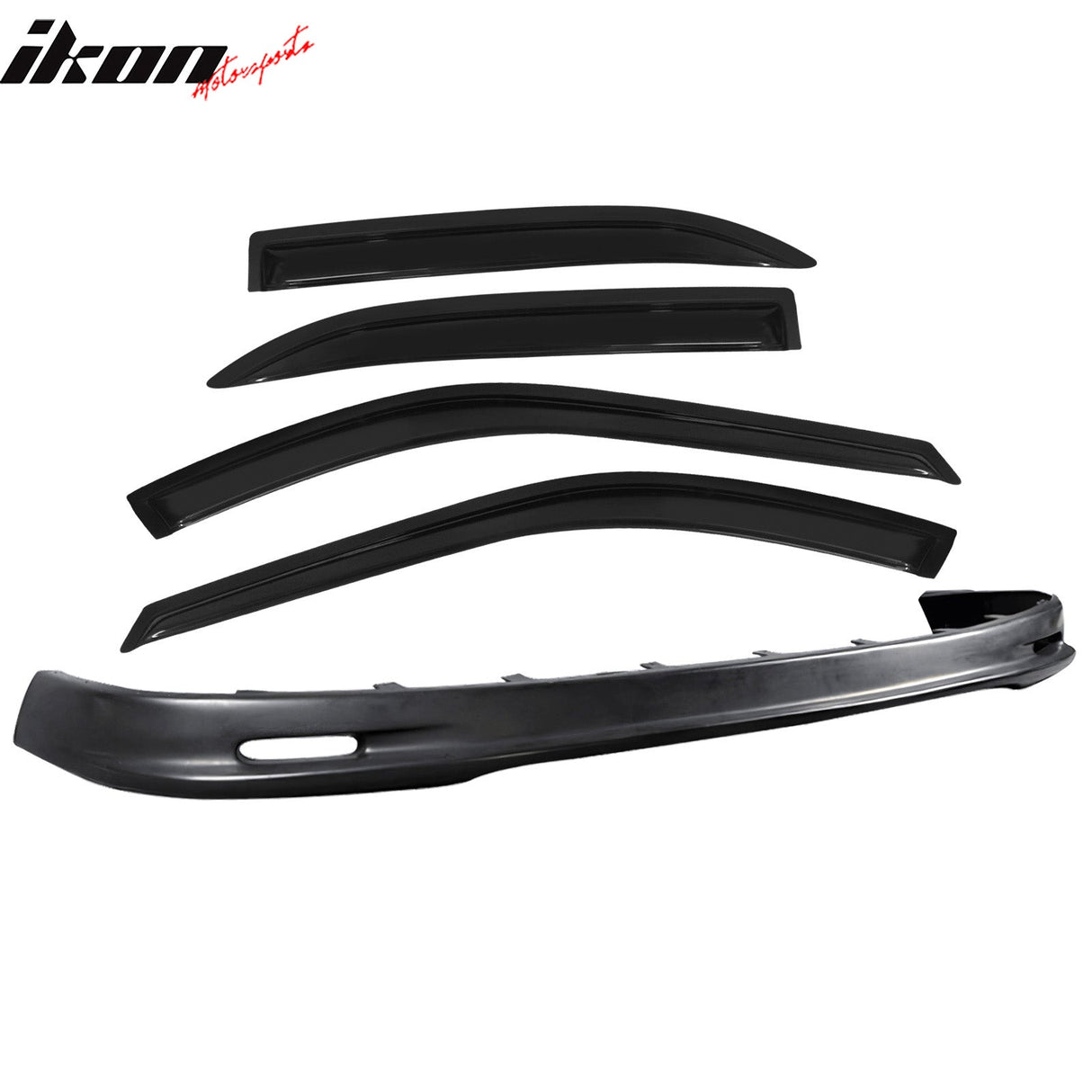 Fits 96-97 Honda Accord Mugen Front Bumper Lip + Sun Window Visor