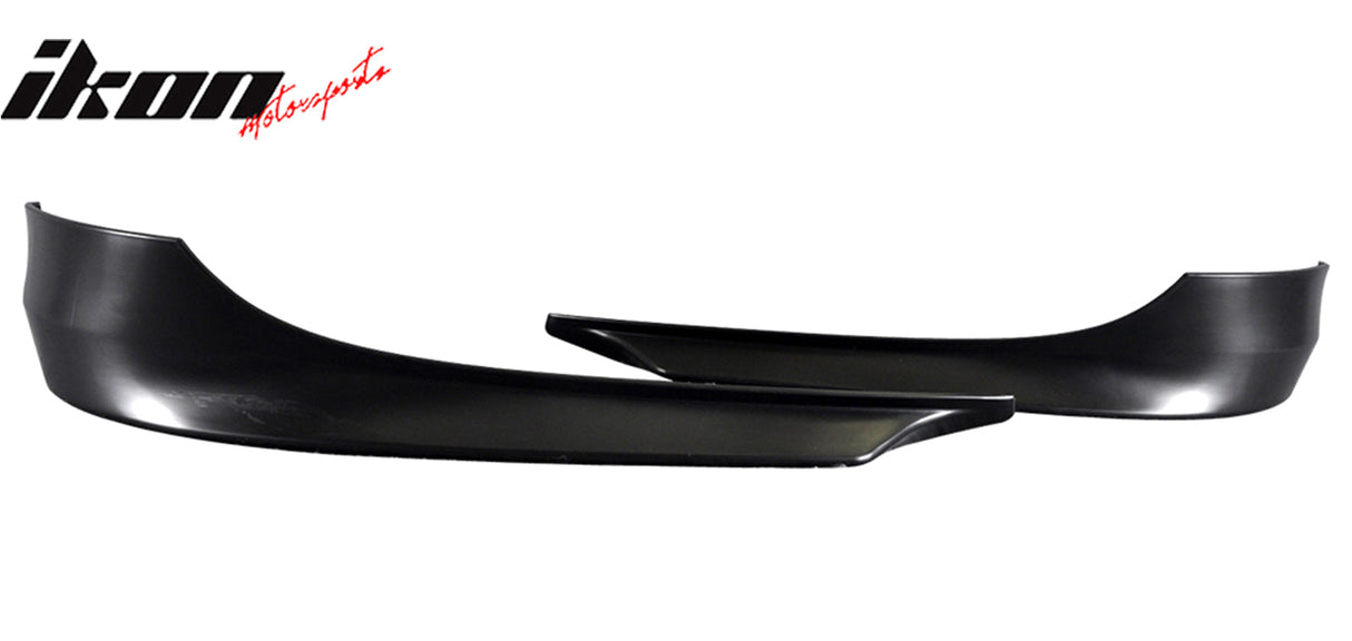 Fits 09-12 BMW E90 3-Series Front Bumper Lip Splitter 2PC OE Color