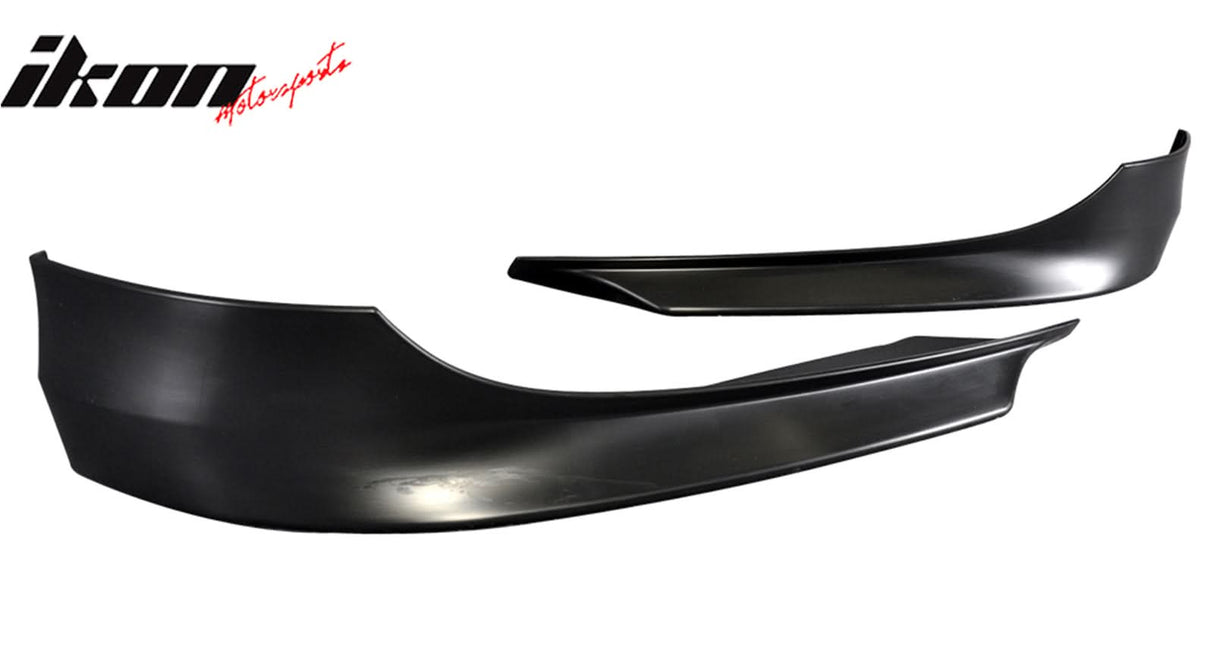 Fits 09-12 BMW E90 3-Series Front Bumper Lip Splitter 2PC OE Color