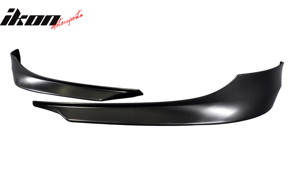 Fits 09-12 BMW E90 3-Series Front Bumper Lip Splitter 2PC OE Color