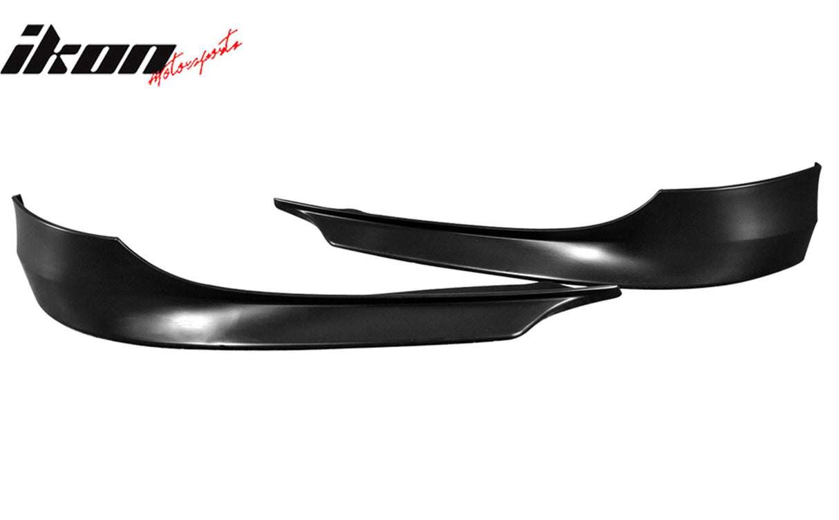 Fits 09-12 BMW E90 3-Series Front Bumper Lip Splitter 2PC OE Color