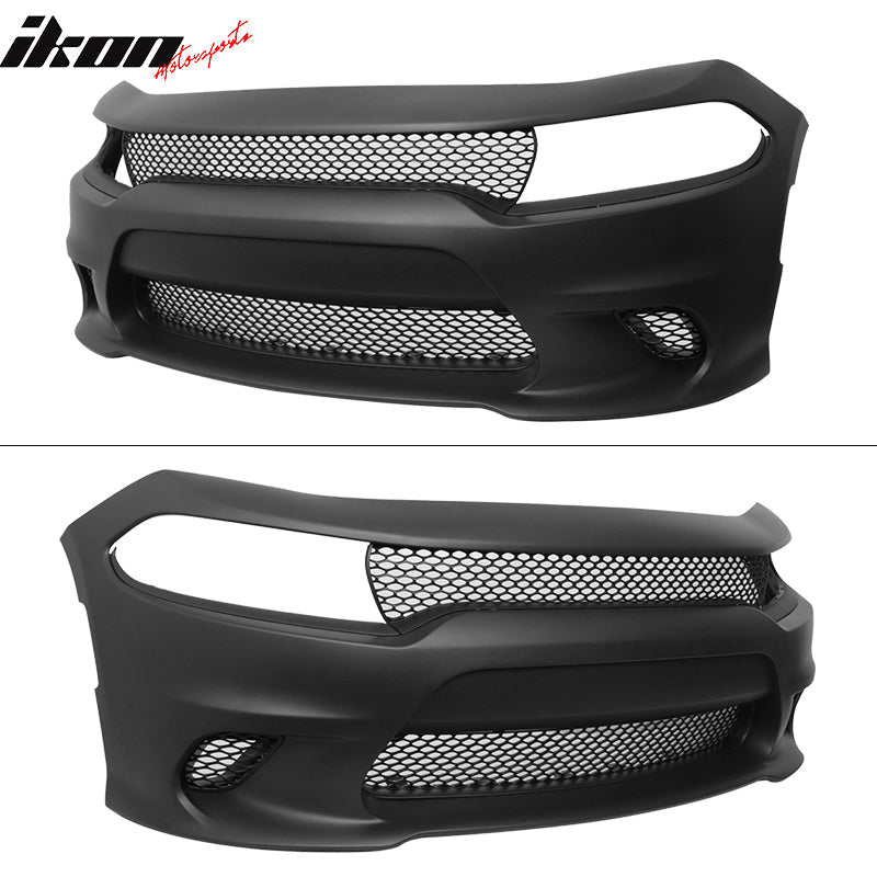 Fits 15-23 Dodge Charger SRT Hellcat Front Bumper - PreOE Color