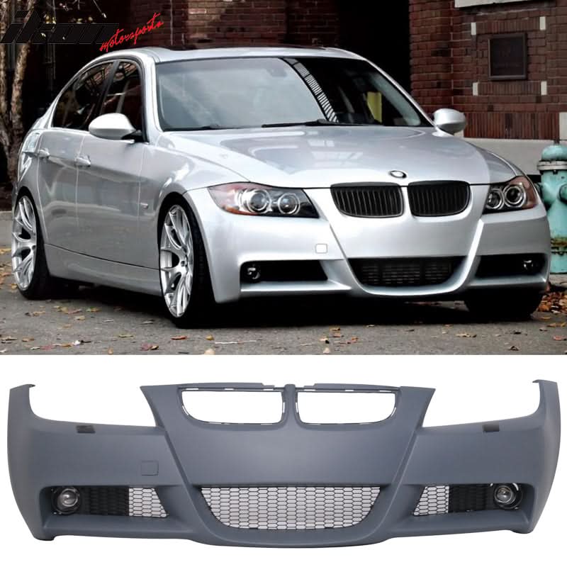 2006-2008Â BMW E90 M-T Msport Black Front Bumper Cover Fog Light PP