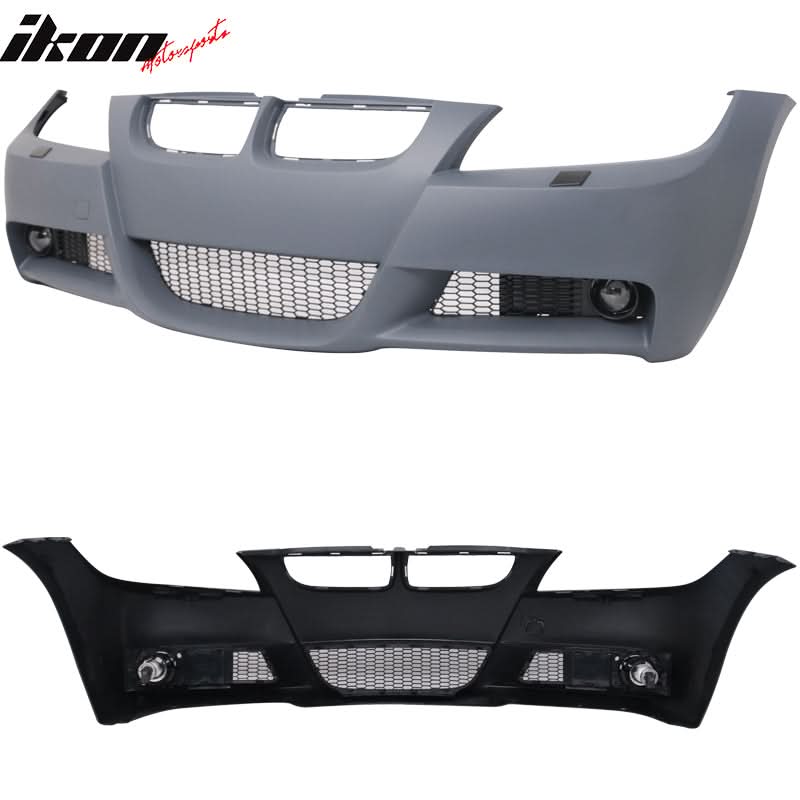 2006-2008Â BMW E90 M-T Msport Black Front Bumper Cover Fog Light PP