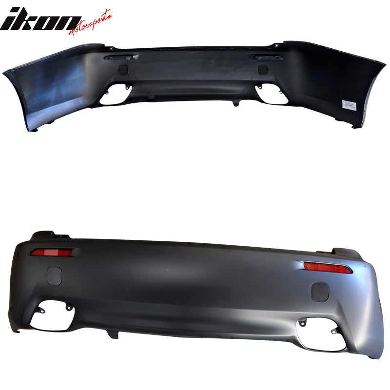 Fits 06-13 Lexus IS250 IS350 ISF Rear Bumper Dual Tip NO PDC