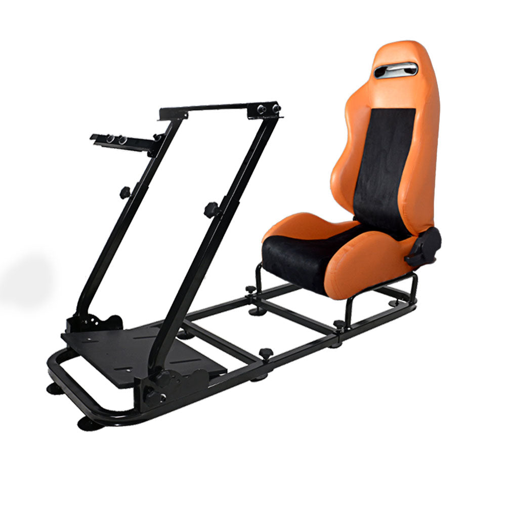 Cockpit Racing Simulator Steering Wheel Stand Gaming Chair and Bracket