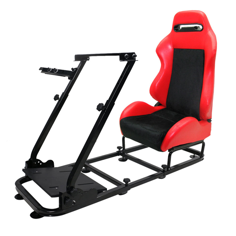 Cockpit Racing Simulator Steering Wheel Stand Gaming Chair and Bracket
