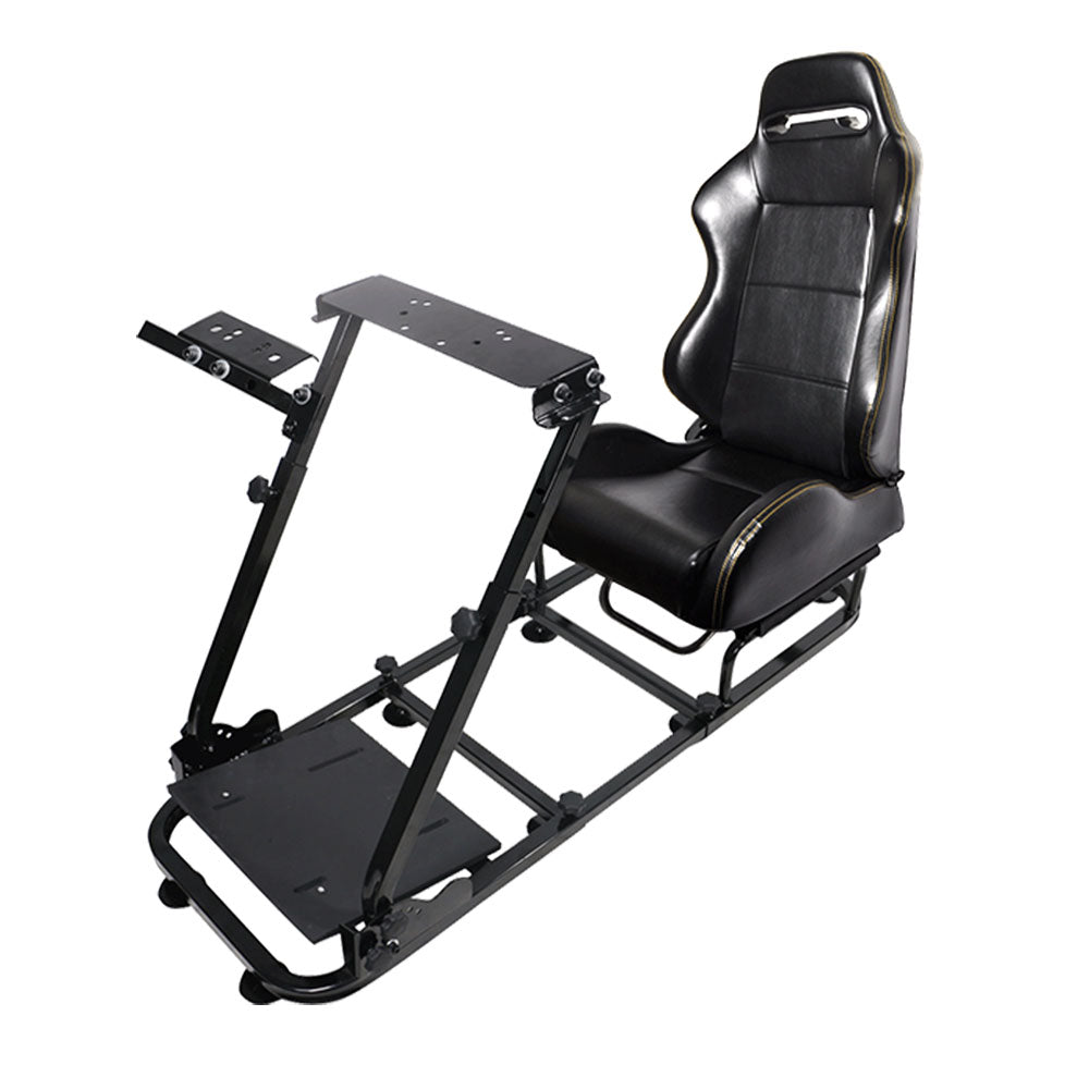 Cockpit Racing Simulator Steering Wheel Stand Gaming Chair and Bracket