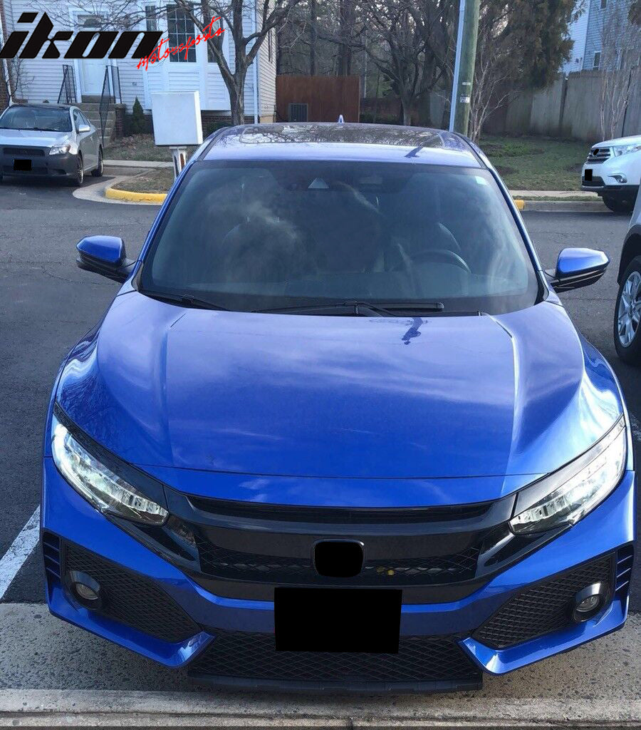 2016-2021 Honda Civic 10th-Gen Type-R Style Front Bumper Conversion