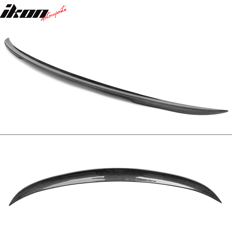 2012-2019 BMW 3 Series F30 F80 P Style Trunk Spoiler Matte CF