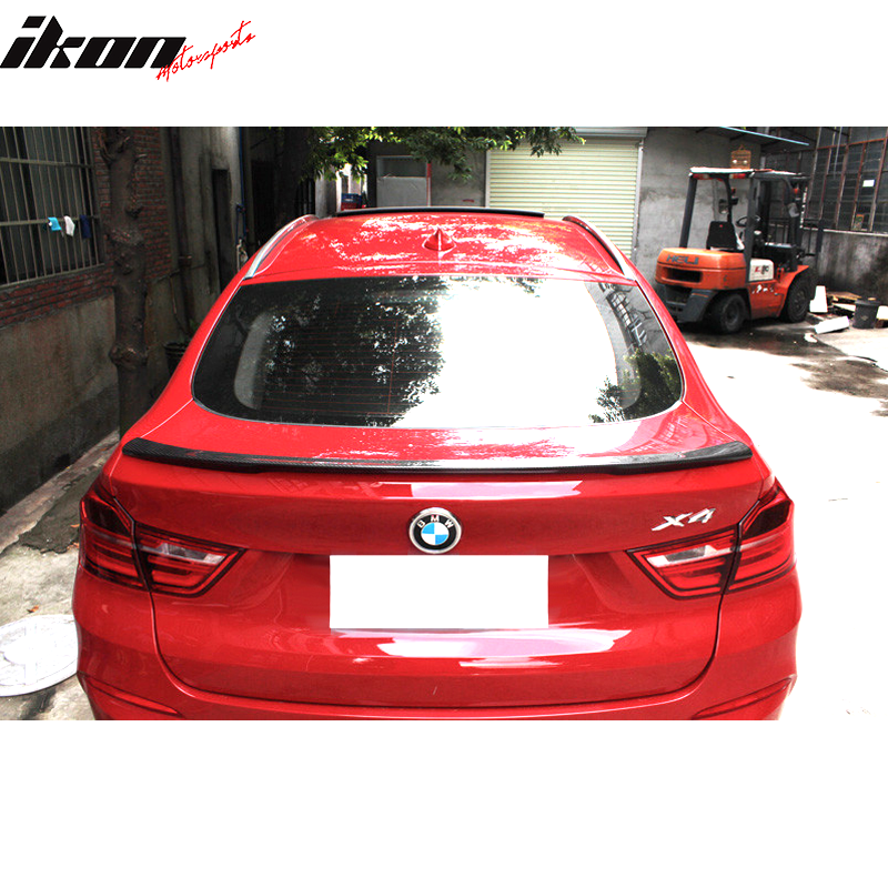 2015-2017 BMW X4 F26 Performance 2 Style Carbon Fiber Trunk Spoiler