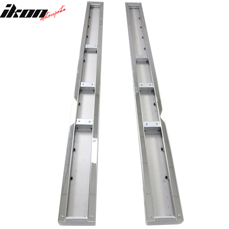 2019-2022 Chevy Silverado Sierra Double Cab 6in SS Side Step Nerf Bars