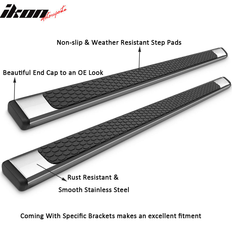 2019-2023 Ram 1500 Quad Cab Running Boards Stainless Steel