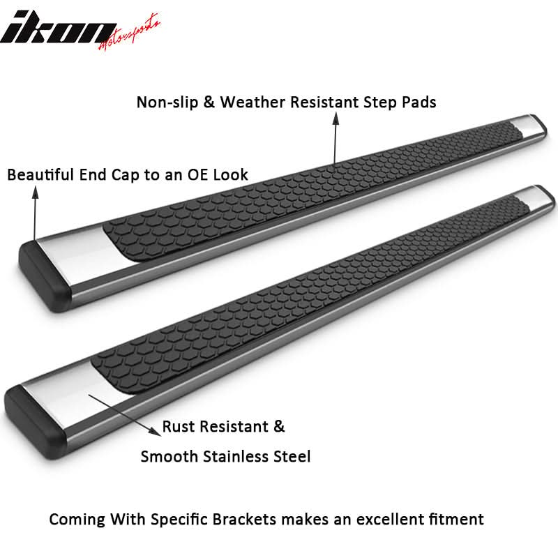 2019-2024 Ram 1500 Crew Cab Running Boards OE Style Side Step Bar