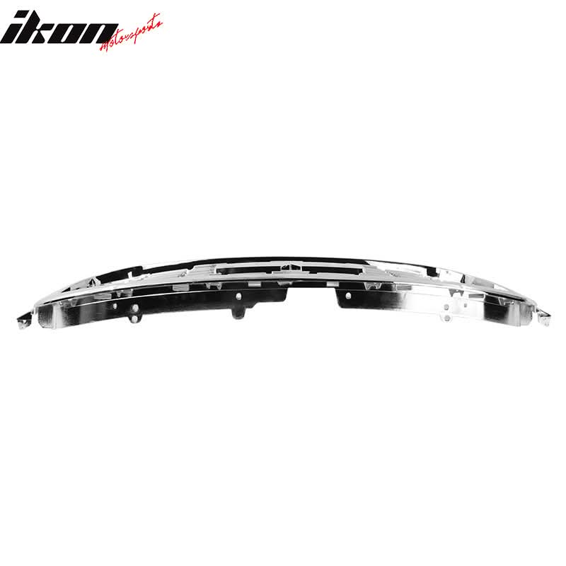 2015-2019 GMC Yukon Denali Front Upper Grille Chrome + Red GMC Emblem
