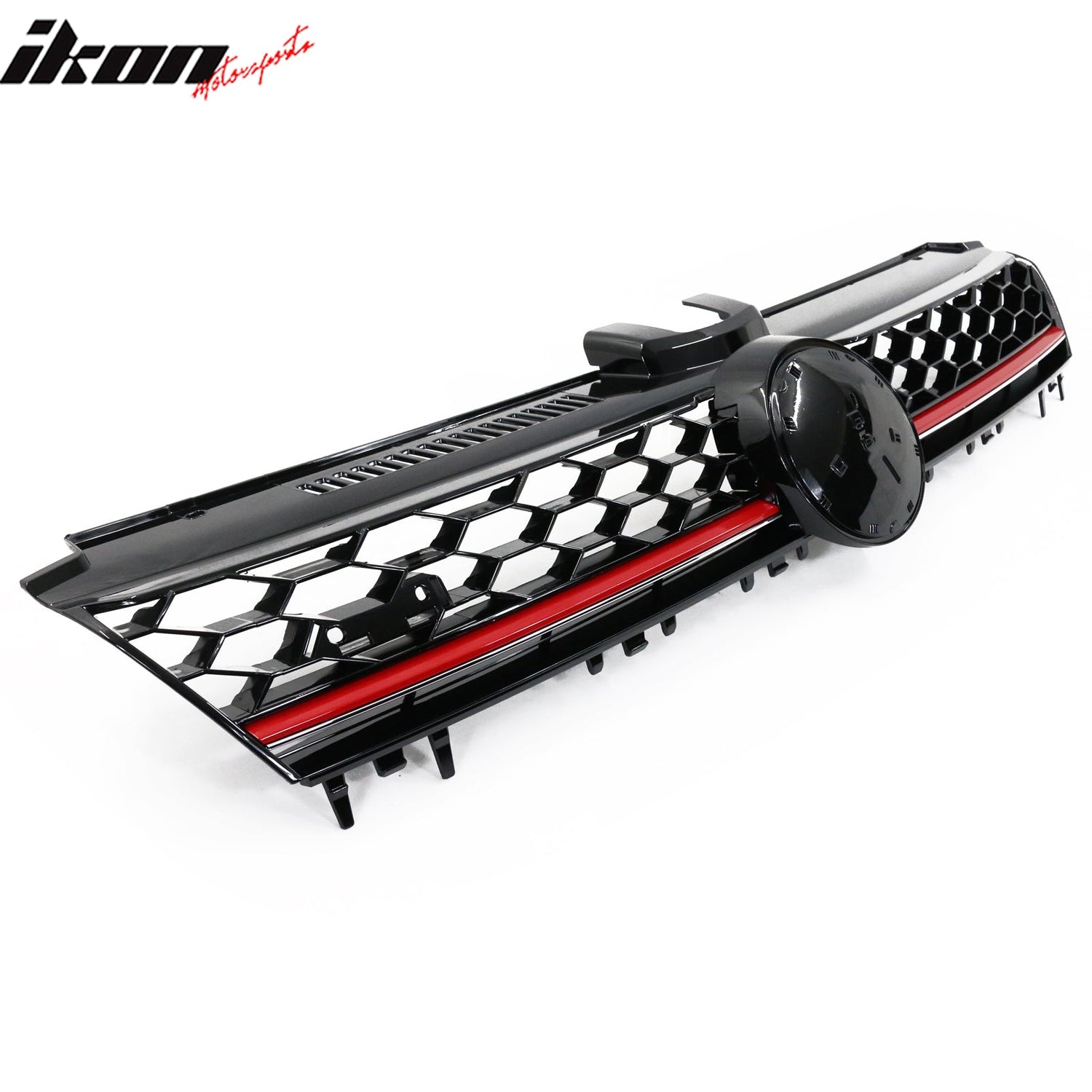2015-2017 Golf 7 MK7 GTI Type Front Bumper + Grill Logo Badge Base