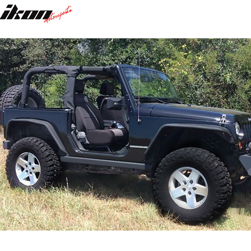 2007-2018 Jeep Wrangler JK Front Bumper Grille + Fender Flares