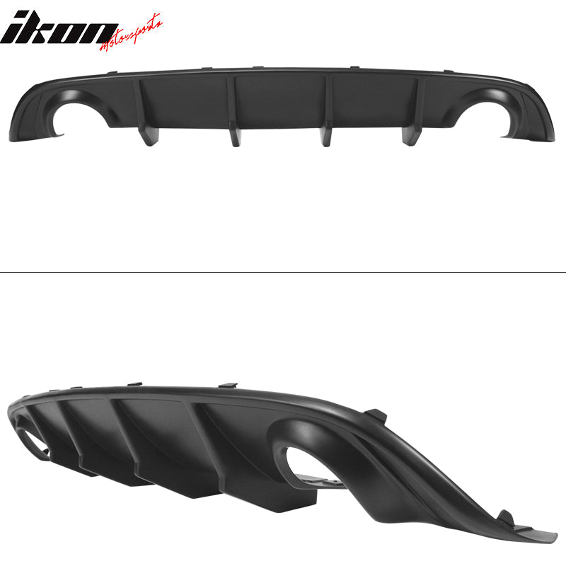 2015-2023 Dodge Charger V2 Rear Diffuser & 2PC Side Apron Matte Black