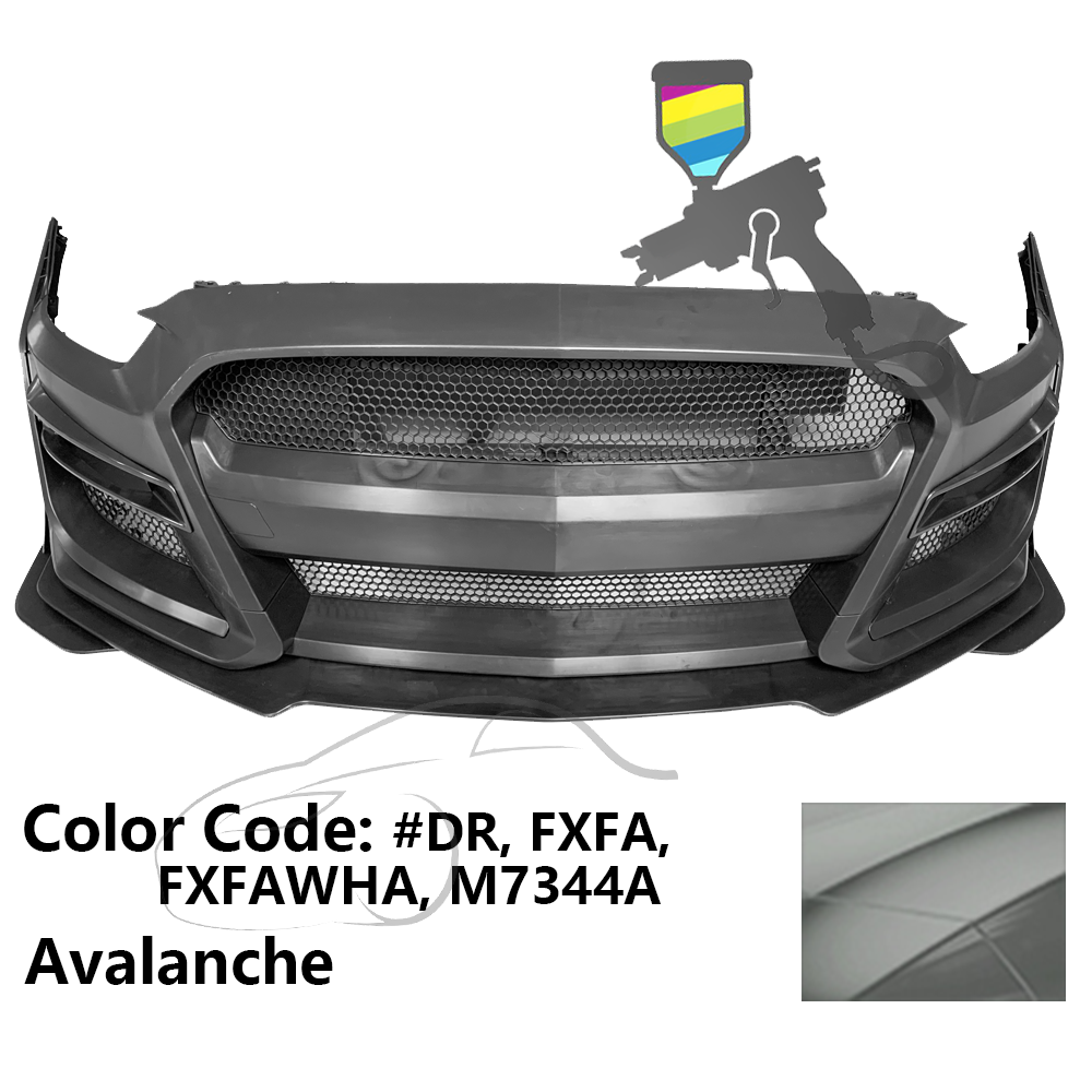 2015-2017 Mustang GT500 Front Bumper Painted