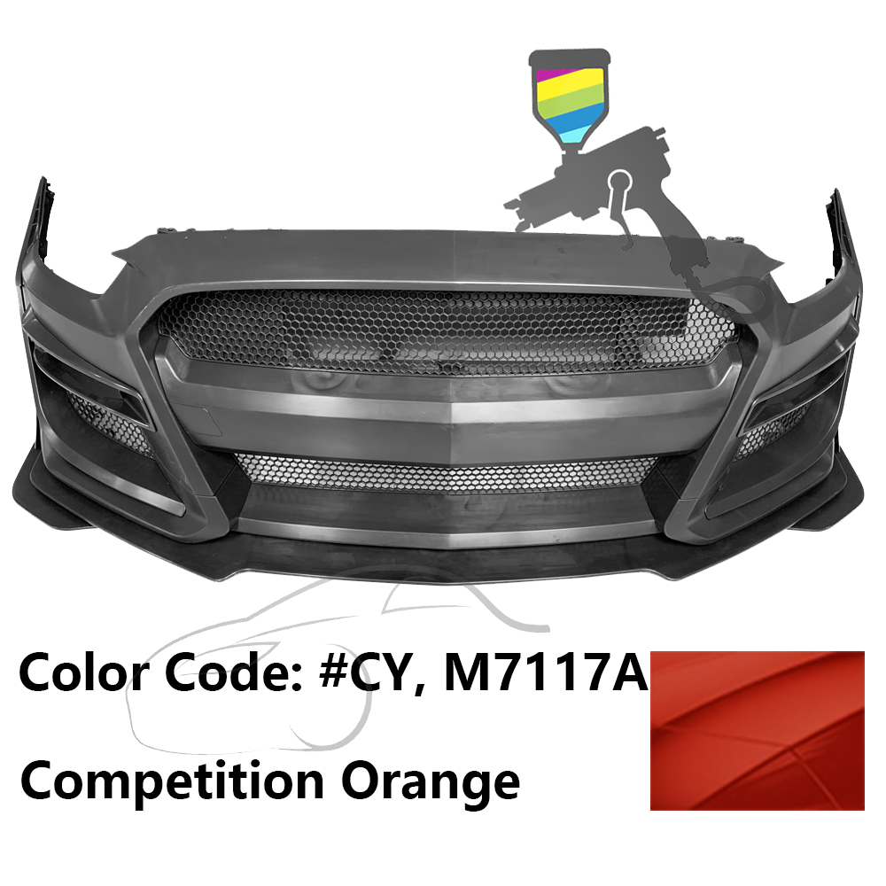 2015-2017 Mustang GT500 Front Bumper Painted