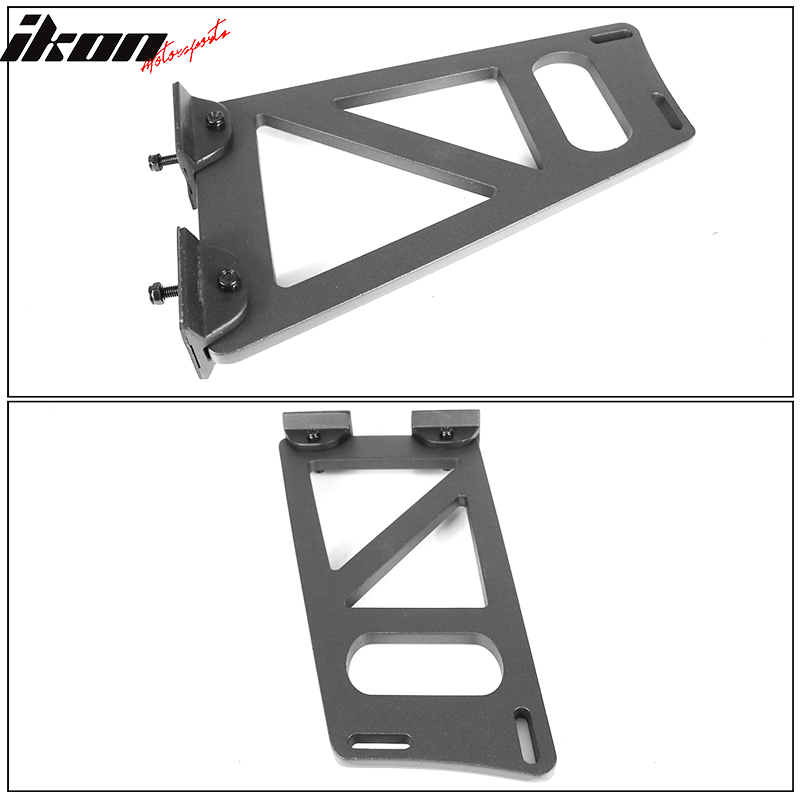 Universal V6 Roof Spoiler Splitter With Leg - ABS